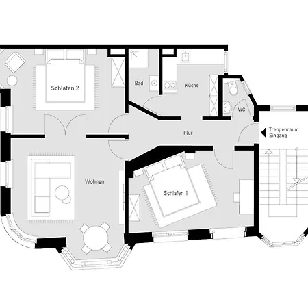 Apartment Domblick 1 I Zentral I Parkplatz I Naehe Veltins-arena *